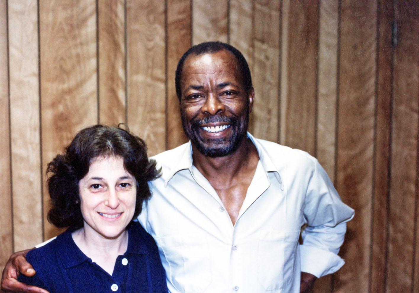 Nancy Kursha with Sundiata Acoli
